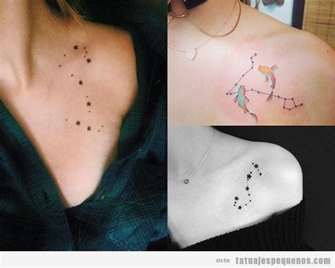 pequeo tatuajes en el pecho|Tatuajes pequeños y grandes en el pecho para mujer